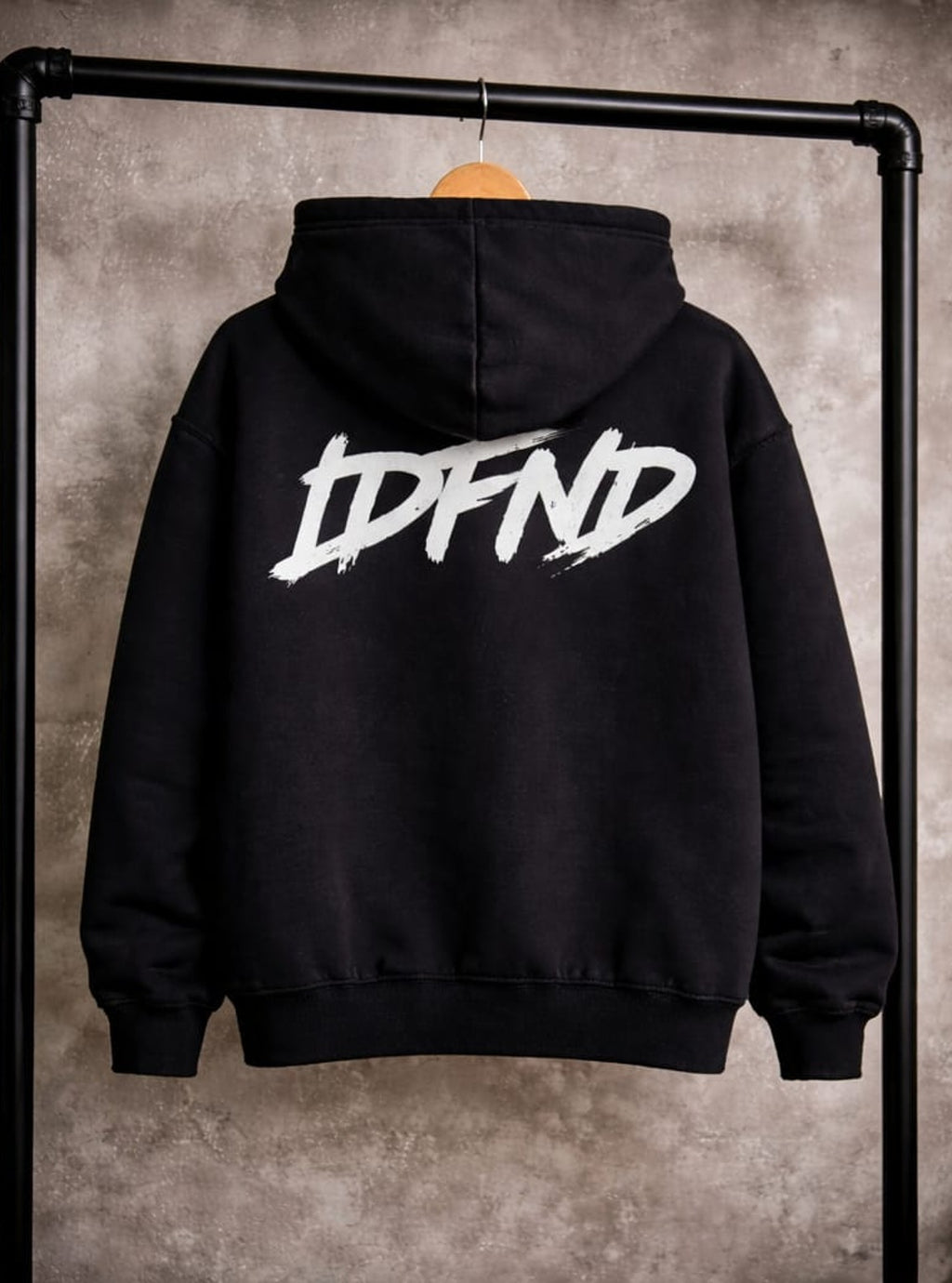 A - AB Buzo Canguro IDFND Black