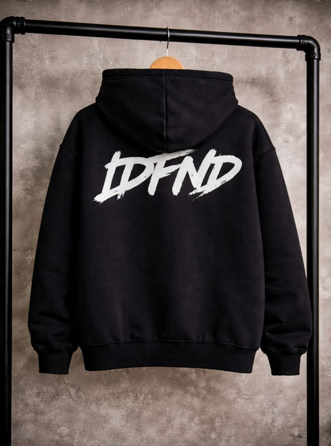 A - AB Buzo Canguro IDFND Black