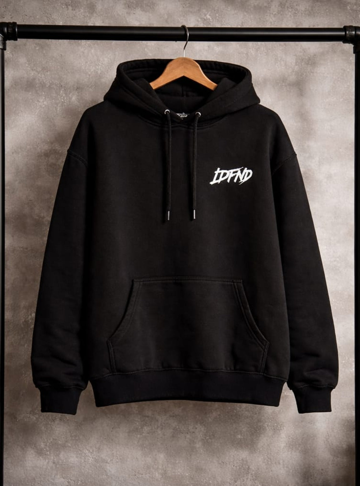 A - AB Buzo Canguro IDFND Black
