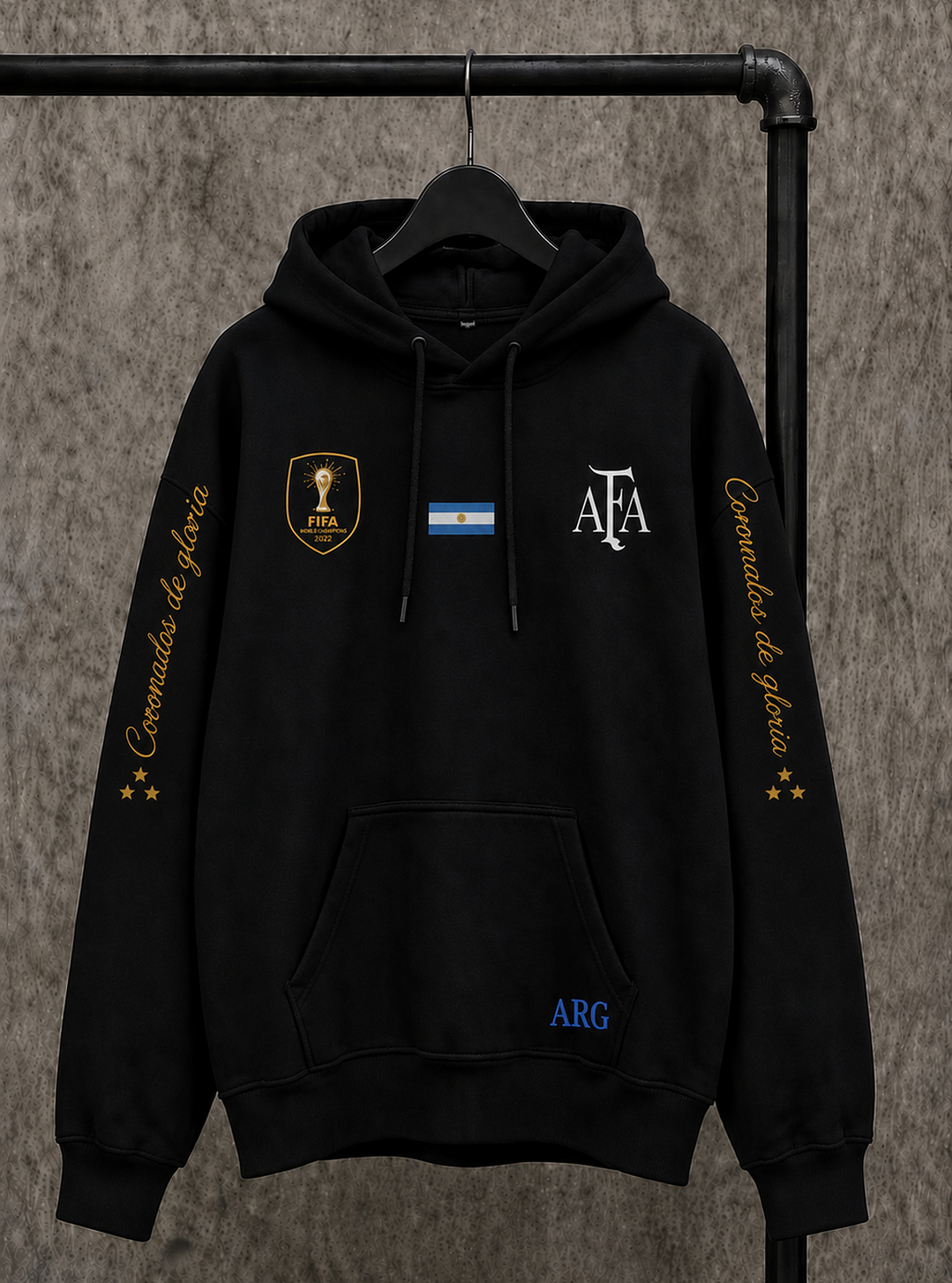 1A1-ULTIMOS EN STOCK!!! Buzo Canguro Selección Argentina